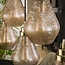WoonStijl Hanglamp 5L vintage brown glass