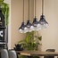 WoonStijl Hanglamp 4L kegel glass
