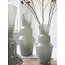 Light en Living Vaas TROSMU glas donker  groen-goud Ø14,5x31,5 cm