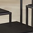 WoonStijl Salontafel set van 4 Teca black
