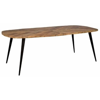 Tower Living Eettafel Giovanni - Diverse afmetingen – naturel