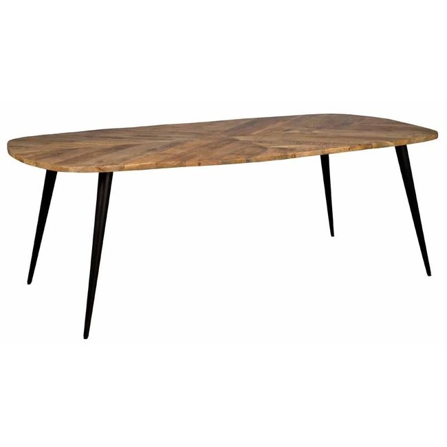 Tower Living Eettafel Giovanni - Diverse afmetingen – naturel