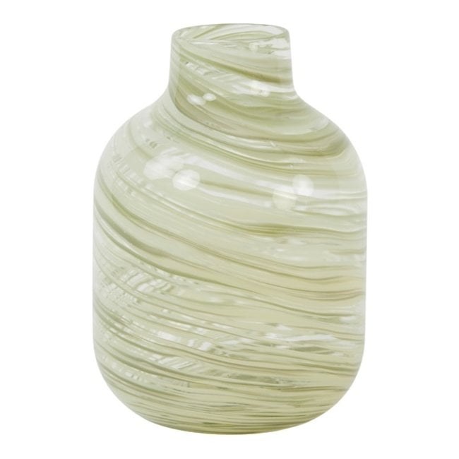 Light en Living Vaas INDIE glas groen - 2 maten