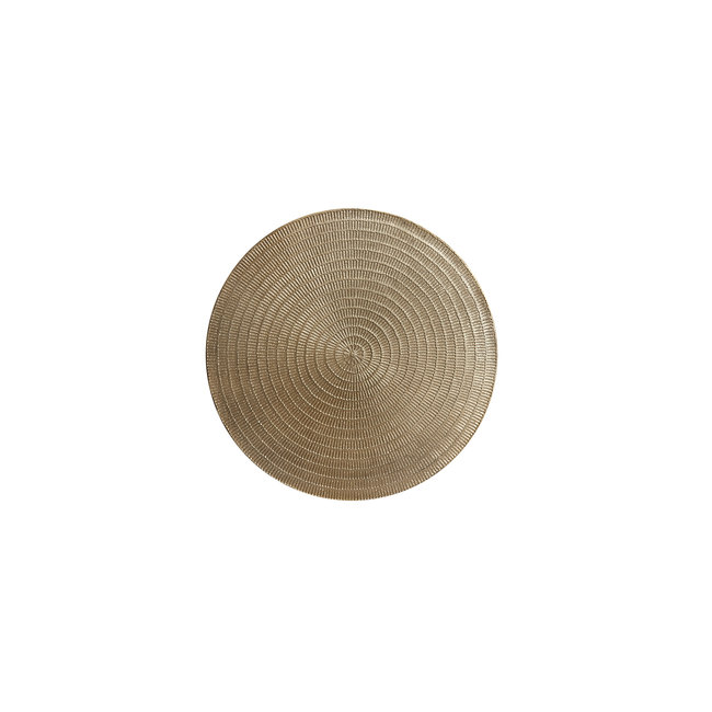 Light en Living Plateau Ø40 cm BOJANO licht goud