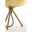 Light en Living Tafellamp Ø30x43 cm MAYSON glas  goud-helder+goud