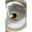 Light en Living Hanglamp 3L Ø40x160 cm MAYSON glas  goud-helder+goud