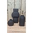 Countryfield Vaas Paige Zwart No. 2 - Stijlvolle Design Vaas