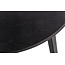 Woood Lange Jan Uitschuifbare Eettafel Rond Eiken Blacknight [fsc]