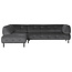 Woood Lloyd Hoekbank Links Gewassen Fluweel Cast Iron