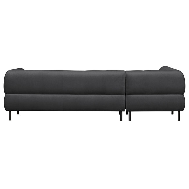 Woood Lloyd Hoekbank Links Gewassen Fluweel Cast Iron