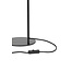 Light en Living Tafellamp LEKAR 27x18x58 cm - Antiek Brons met Smoke Glas
