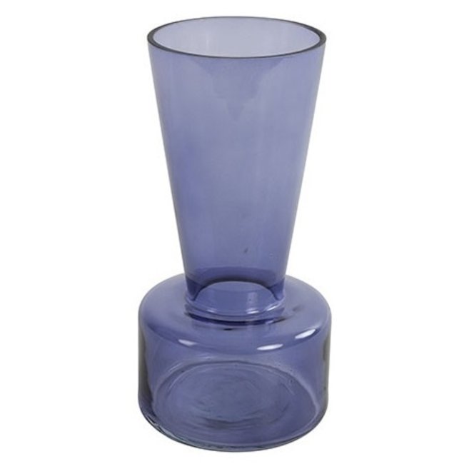 Countryfield Vaas Ellie S Blauw - Stijlvolle Blauwe Vaas van Countryfield