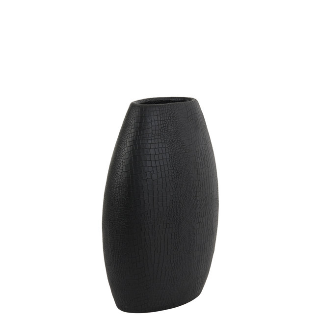 Light en Living Vaas deco 35x20,5x49,5 cm MAMBAS zwart