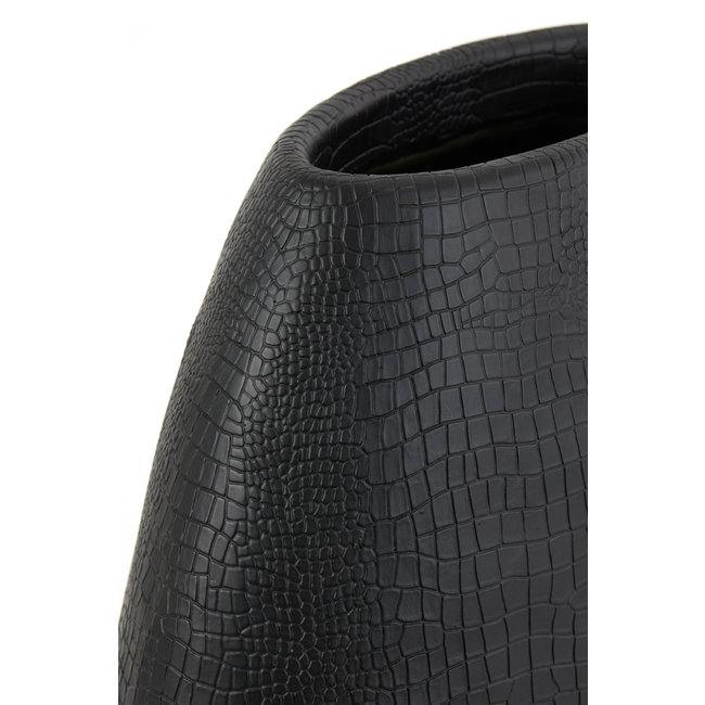 Light en Living Vaas deco 35x20,5x49,5 cm MAMBAS zwart