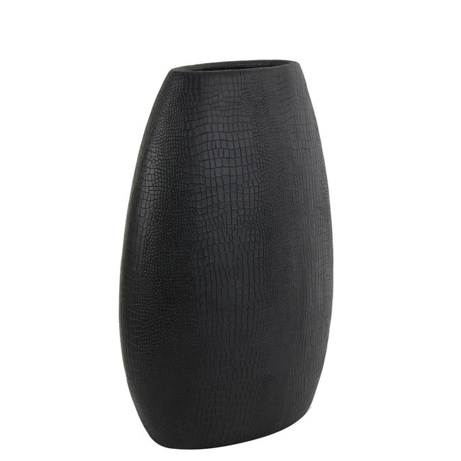 Light en Living Vaas deco 35x20,5x49,5 cm MAMBAS zwart