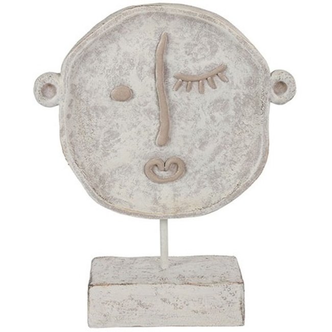 Countryfield Ornament gezicht Picasso wit