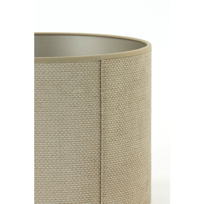Light en Living Lampenkap cilinder VANDY beige 40 cm