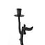 Light en Living Kandelaar 18x11,5x35 cm BIRD mat zwart