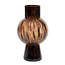 Light en Living Vaas NARRA glas bruin-donker bruin - Ø17,5x31 cm 