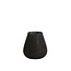Light en Living Theelicht Siluwa Glas glitter zwart Ø9x9 cm