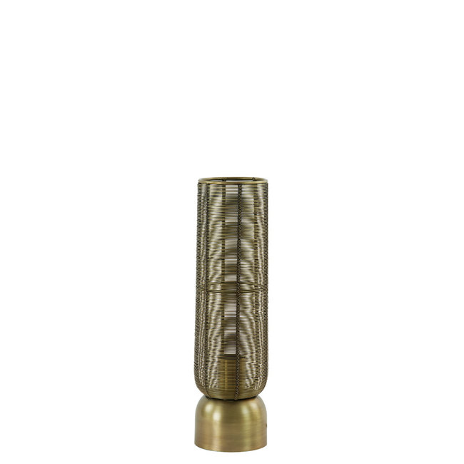 Light en Living Tafellamp Lezuza antiek brons - 2 maten