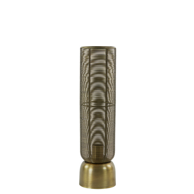 Light en Living Tafellamp Lezuza antiek brons - 2 maten