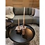 By Boo Candle holder Squand large - beige