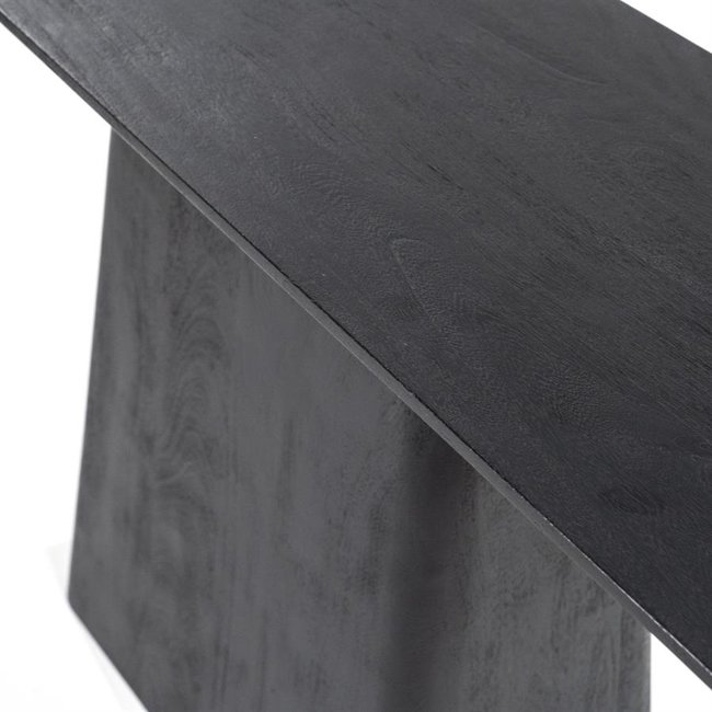 Eleonora Sidetable Aron 180x40 – zwart