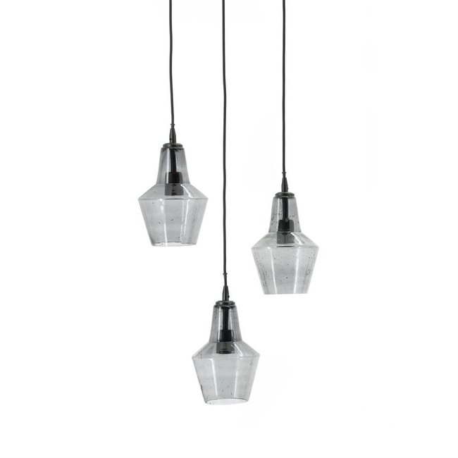 By Boo Hanglamp Orion cluster - Sfeervolle glazen hanglamp