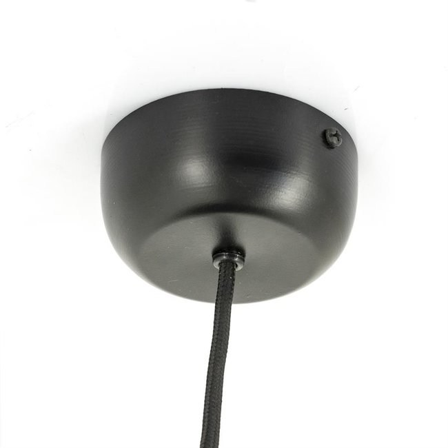 By Boo Hanglamp Sola medium - zwart - Organisch design