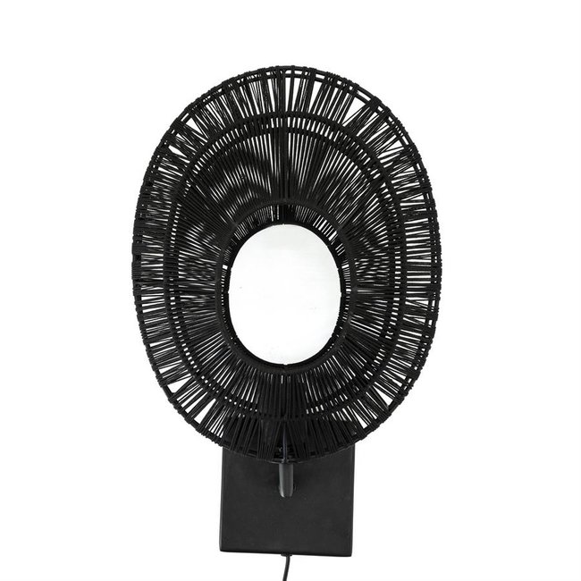 By Boo Wandlamp Ovo - zwart