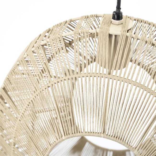 By Boo Hanglamp Ovo 2 - Naturel - Sfeervolle Verlichting