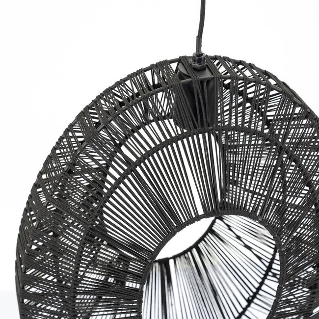 By Boo Hanglamp Ovo 2 - zwart