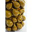 Light en Living Vaas NATALIA keramiek geel-bruin - 2 afmetingen