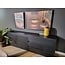 WoonMax Dressoir Milanello 2 deurs / 3 laden 242 cm