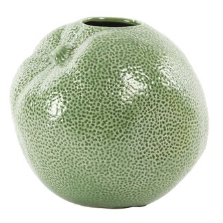 Light en Living Vaas 20,5x19,5x18,5 cm ORANGE  keramiek groen