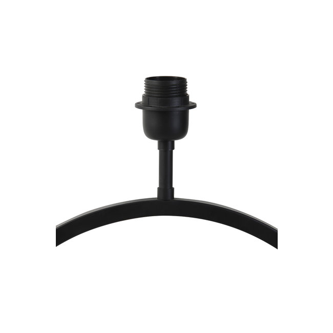 Light en Living Lampvoet LIVA mat zwart - Diverse afmetingen