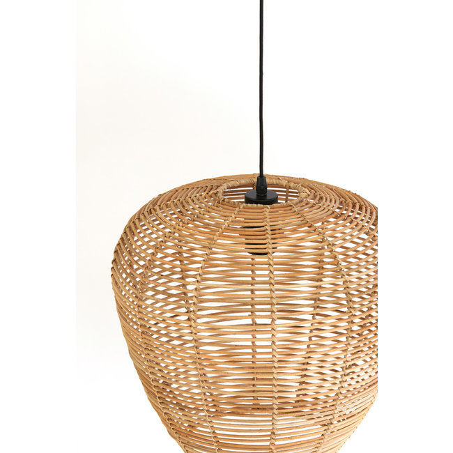 Light en Living Lampenkap Ø38x35 cm LATVIA rotan naturel
