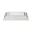 Present Time Schaal Marble Medium wit