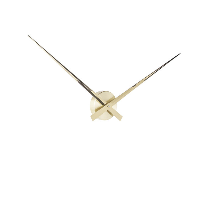 Karlsson Wandklok Little Big Time goud Ø 77,5 cm