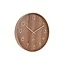 Karlsson Wandklok Pure Medium Dark Wood Ø 40 cm