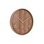 Karlsson Wandklok Pure Medium Dark Wood Ø 40 cm