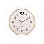 Karlsson Wandklok Natural Cuckoo wit Ø 31.5 cm