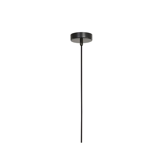 Leitmotiv Hanglamp Blown Glass Medium rookglas
