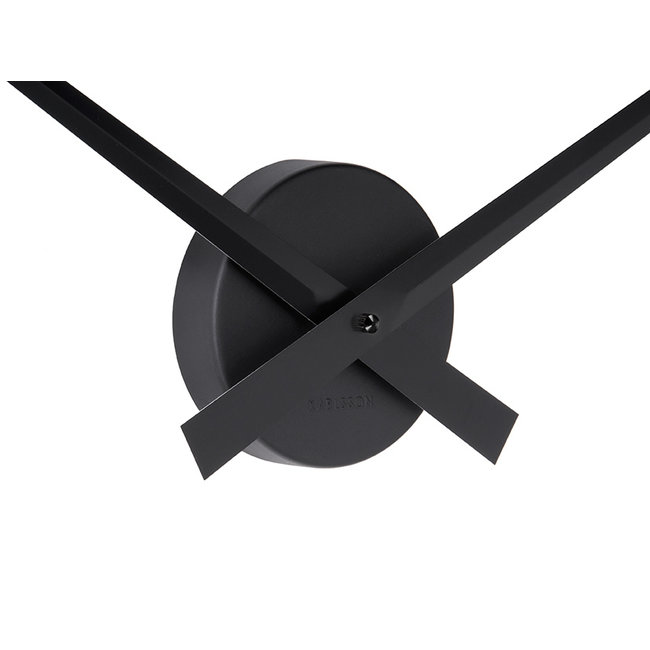 Karlsson Wandklok Little Big Time zwart