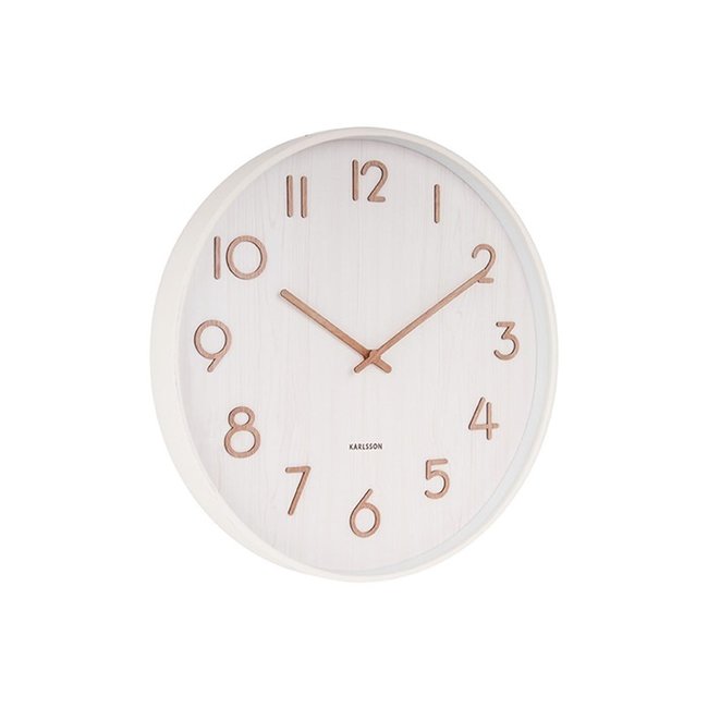 Karlsson Wandklok Pure Large wit Ø 60 cm