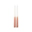 Present Time Set kaarsen Ombre roze