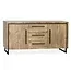 WoonMax Rimini dressoir 2 deurs - 3 lades Lamulux mango 172 cm