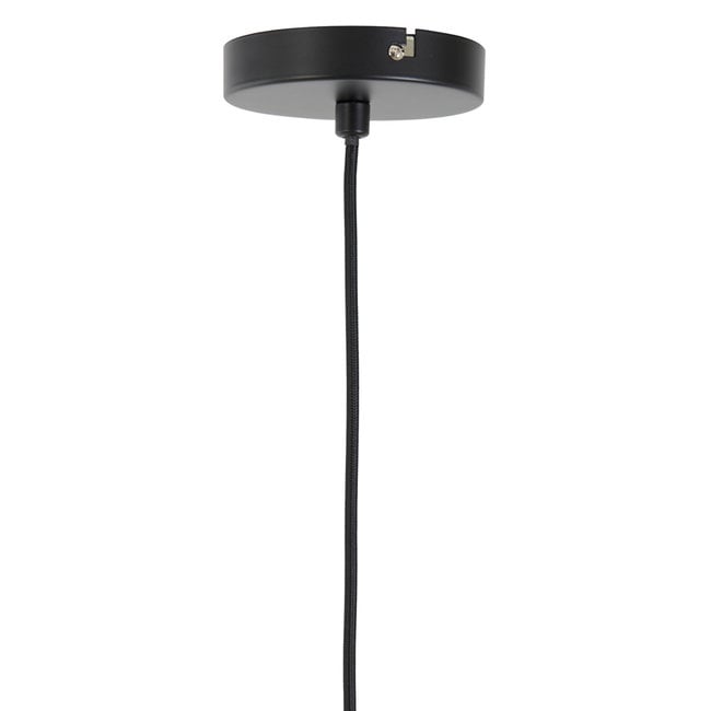 Light en Living Hanglamp Ø50x37,5 cm PLUMERIA zwart