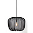 Light en Living Light & Living Hanglamp PLUMERIA zwart - Ø50x37,5 cm
